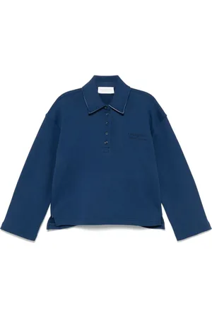 Serafini Logo-embroidered polo top