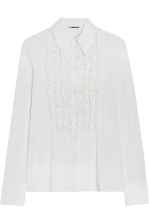 Jil Sander Ruffle long sleeves shirt