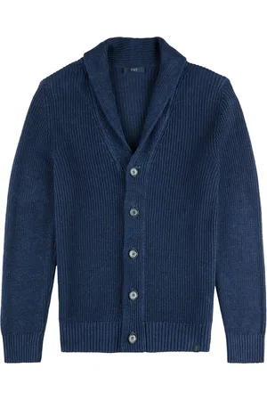 FAY Ribbed-knit cardigan