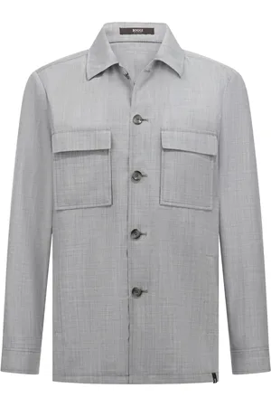 Boggi Milano Wool shirt jacket
