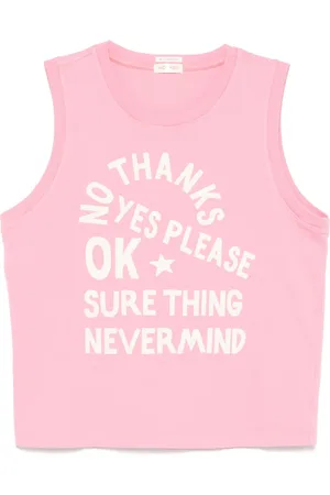 Mother The Strong and Silent Type tank top