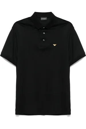 Emporio Armani Logo-embroidered polo shirt