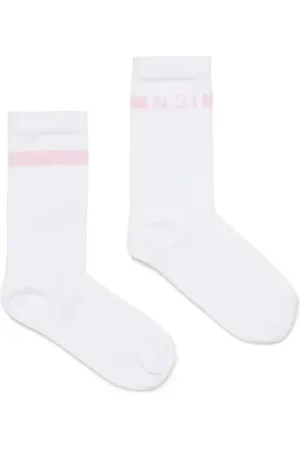Nº21 Logo-jacquard socks