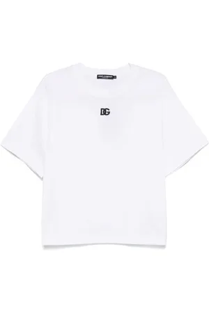 Dolce & Gabbana Logo-embroidered T-shirt