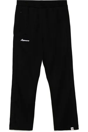 A Bathing Ape Moonface-logo track pants