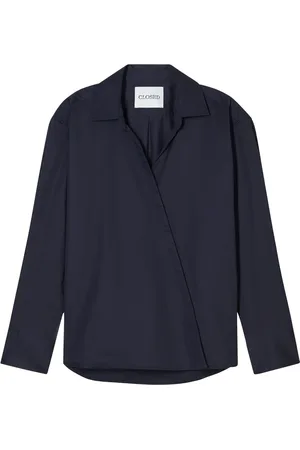 Closed Asymmetric poplin blouse