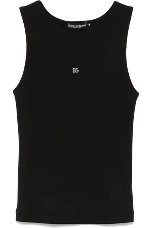 Dolce & Gabbana Logo-plaque tank top
