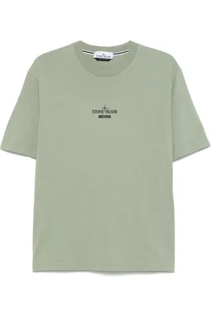 Stone Island Organic-cotton jersey T-shirt