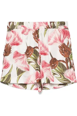 P.A.R.O.S.H. Floral-print shorts