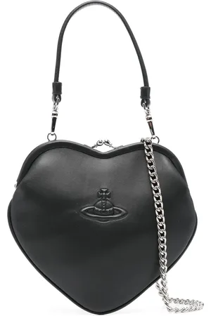 Vivienne Westwood Belle Heart Frame clutch bag