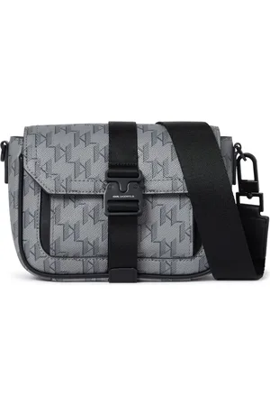 Karl Lagerfeld Monogram buckled bag