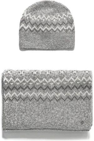 Guess Zigzag beanie set