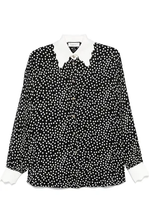 NISSA Polka dot-print shirt