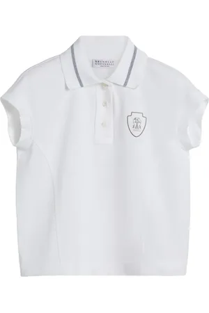 Brunello Cucinelli Logo-print polo shirt