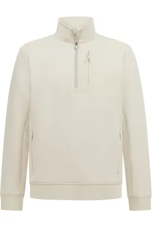 Boggi Milano Half-zip scuba sweatshirt