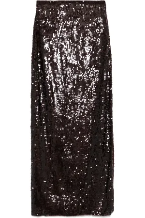 Atu Body Couture Sequinned maxi skirt