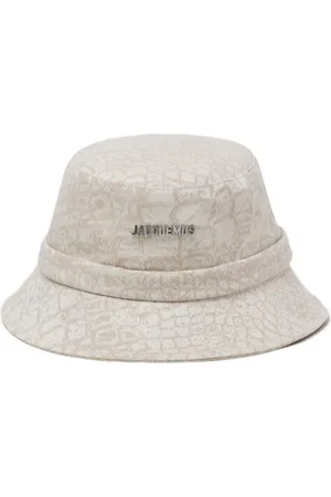 Jacquemus Logo-lettering bucket hat
