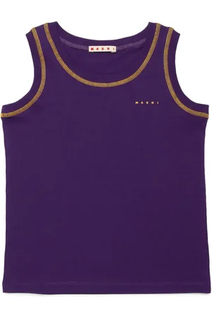 Marni Logo-print tank top