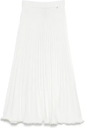NISSA Pleated midi skirt