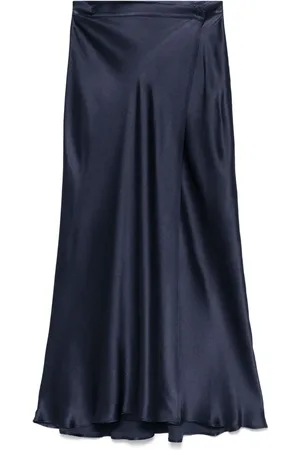 SEMICOUTURE Satin maxi skirt