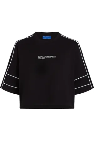 Karl Lagerfeld Piping detail T-shirt