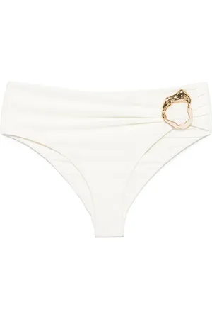 PATBO Metallic-stone jersey bikini bottoms