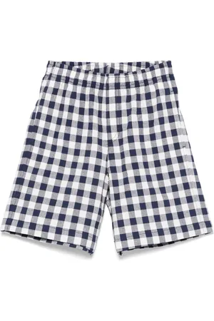 Il gufo Checked bermuda shorts