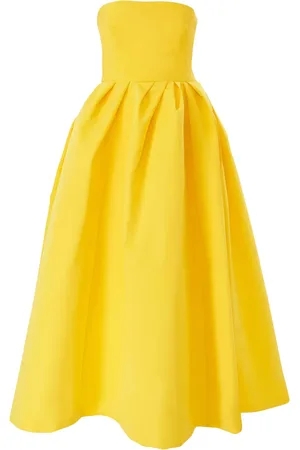 Carolina Herrera Strapless midi dress