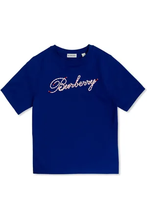 Burberry Logo-appliqué T-shirt