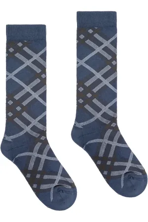 Burberry Check-pattern socks