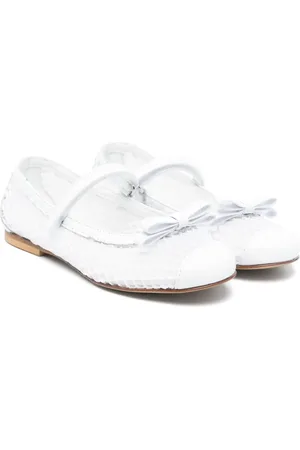 MONTELPARE TRADITION Net-overlay ballet flats