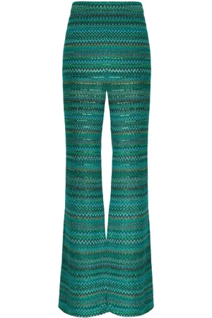 Missoni Zigzag flared trousers