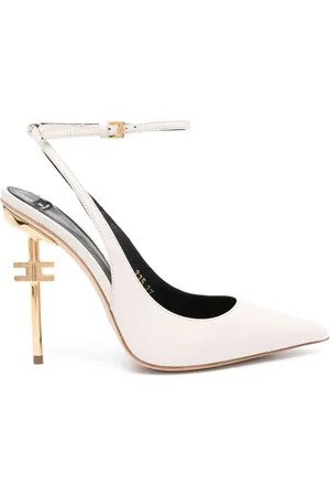 Elisabetta Franchi 105mm leather pumps