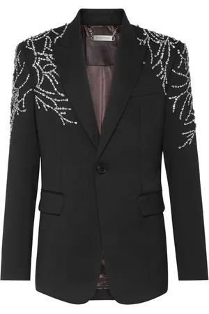 Philipp Plein Crystal-embellished blazer