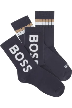 HUGO BOSS Logo-motif socks (pack of two)
