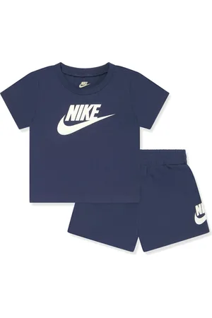 Nike Swoosh logo-print tracksuit set