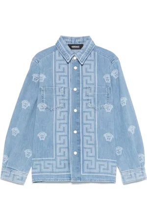 VERSACE Medusa Head-print shirt