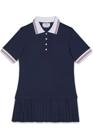 Thom Browne Pleated polo dress