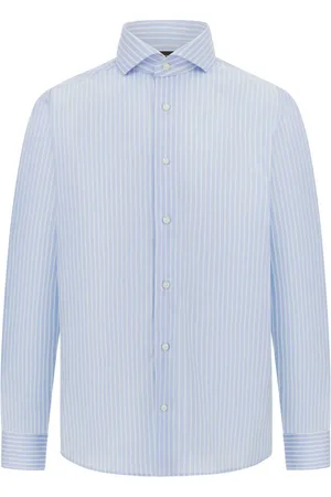 Boggi Milano Striped cotton shirt