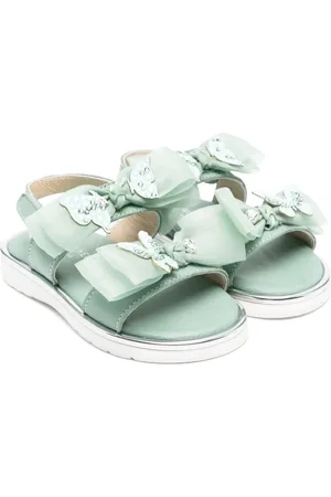 Babywalker Organza-bow sandals