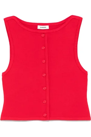 Sandro Cropped tank top