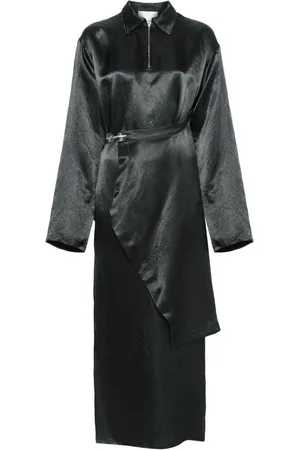 Nanushka Skirt-layered maxi dress
