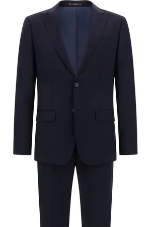 Boggi Milano Herringbone wool suit