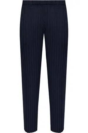 Issey Miyake Box Pleats Ensemble straight-leg trousers