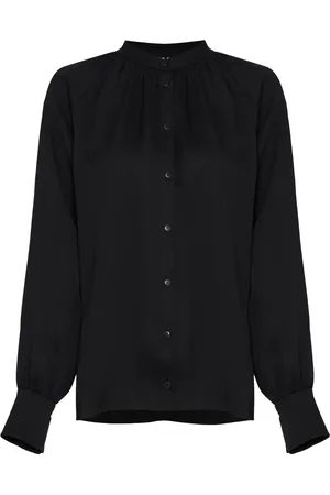 Gloria Coelho Band-collar shirt