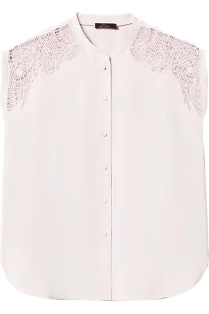 Twin-Set Embroidered twill shirt