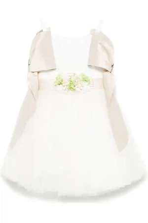 COLORICHIARI Bow-detail dress
