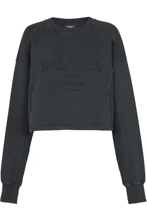 Balmain Logo-embroidered sweatshirt