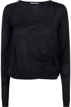 High Drap-detailing t-shirt