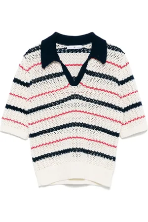 PT Torino Striped polo top
